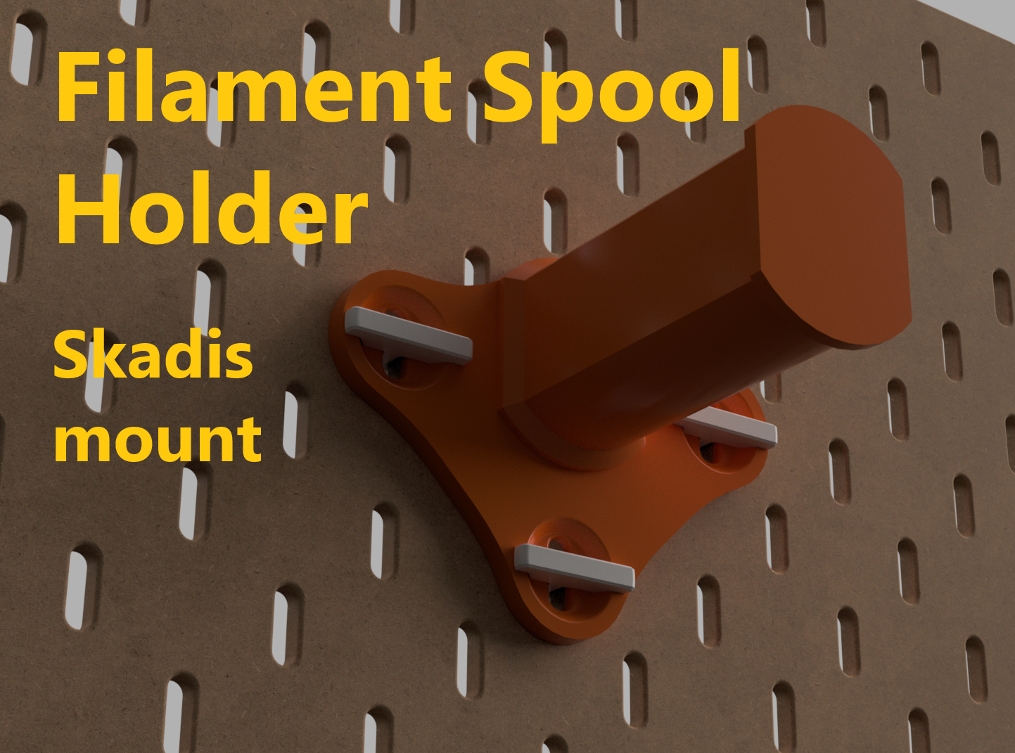 Skadis Filament Spool Holder