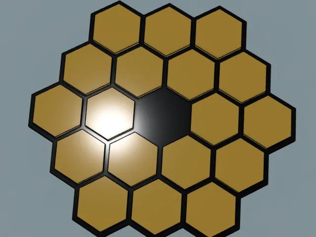 Webb space telescope mirror