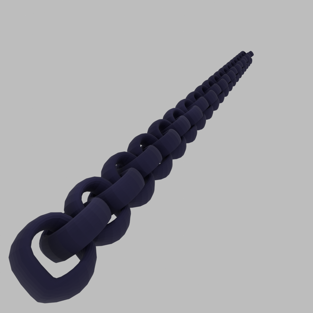 A Double link chain (no supports)