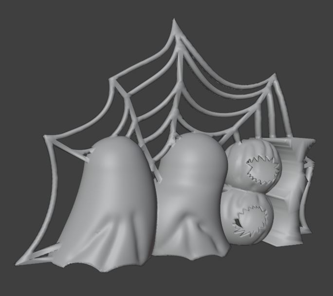 Miniatura 2 do modelo 3D GHOST HALLOWEEN