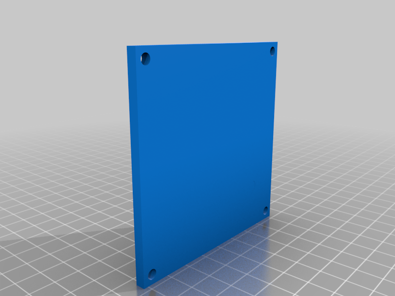 75 mm vesa mount to pegboard by nmavor Download free STL model