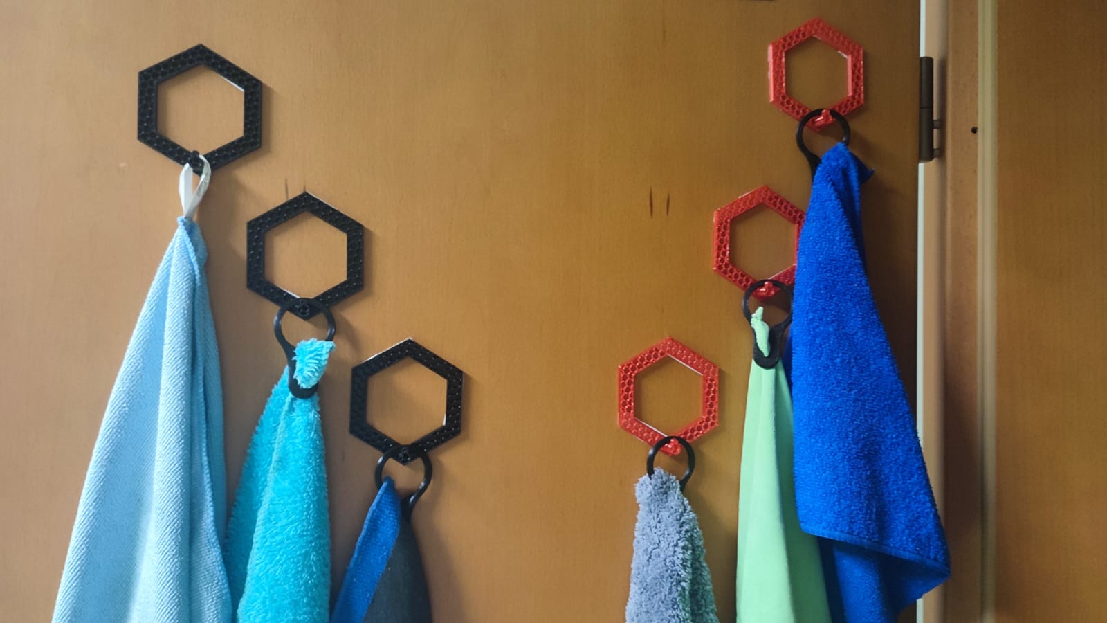 Miniatura 2 do modelo 3D Hexagonal kitchen hook
