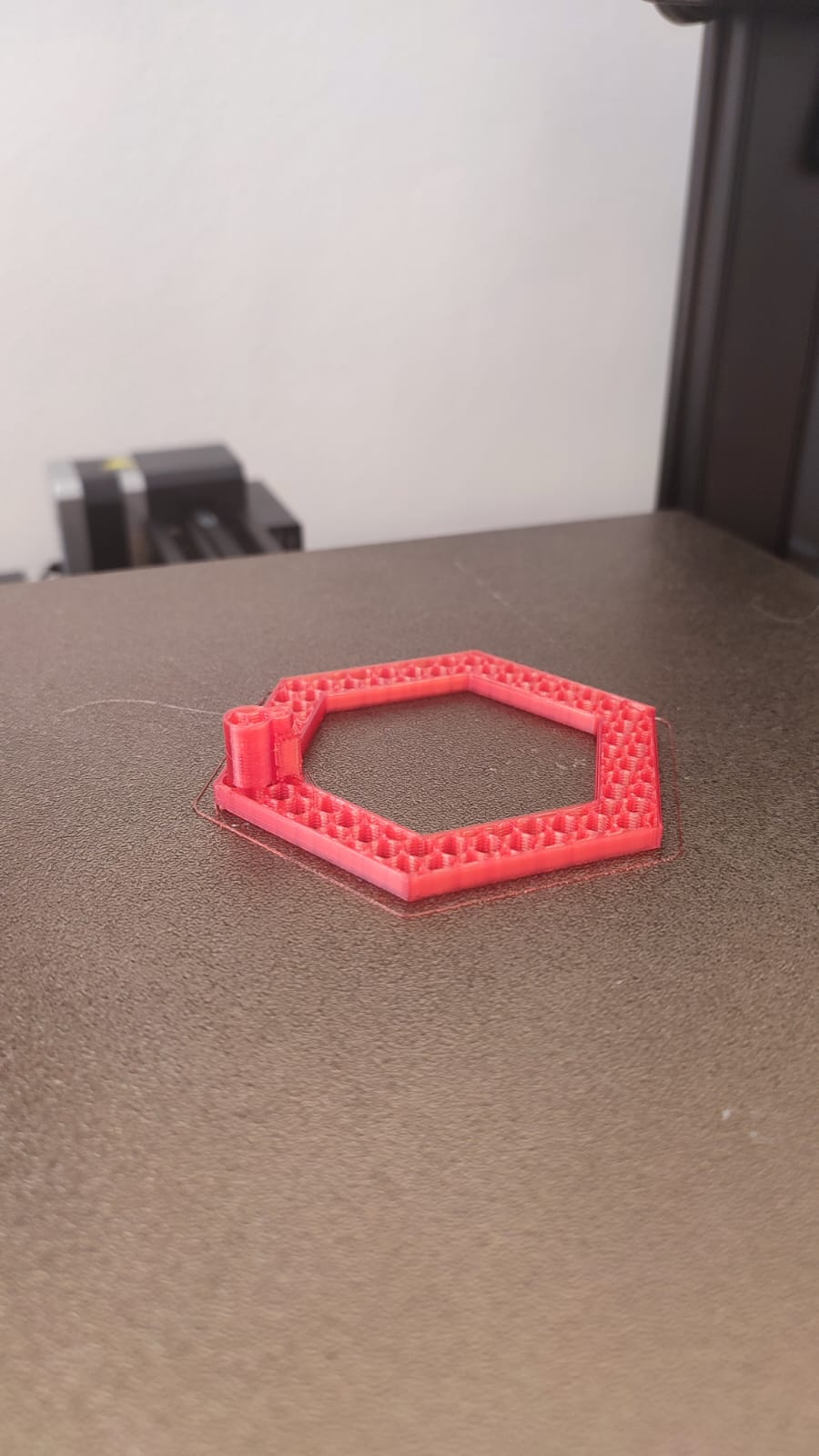 Miniatura 3 do modelo 3D Hexagonal kitchen hook