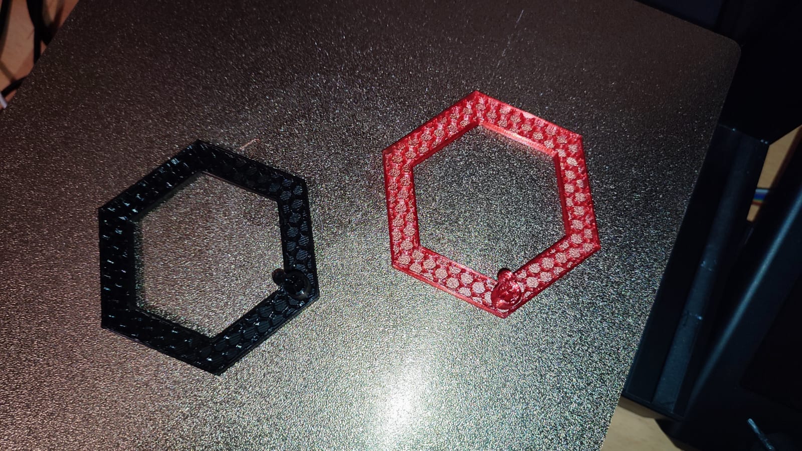 Miniatura 5 do modelo 3D Hexagonal kitchen hook
