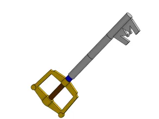 Kingdom Heart Kingdom Key by TrashedPanda | Download free STL model ...