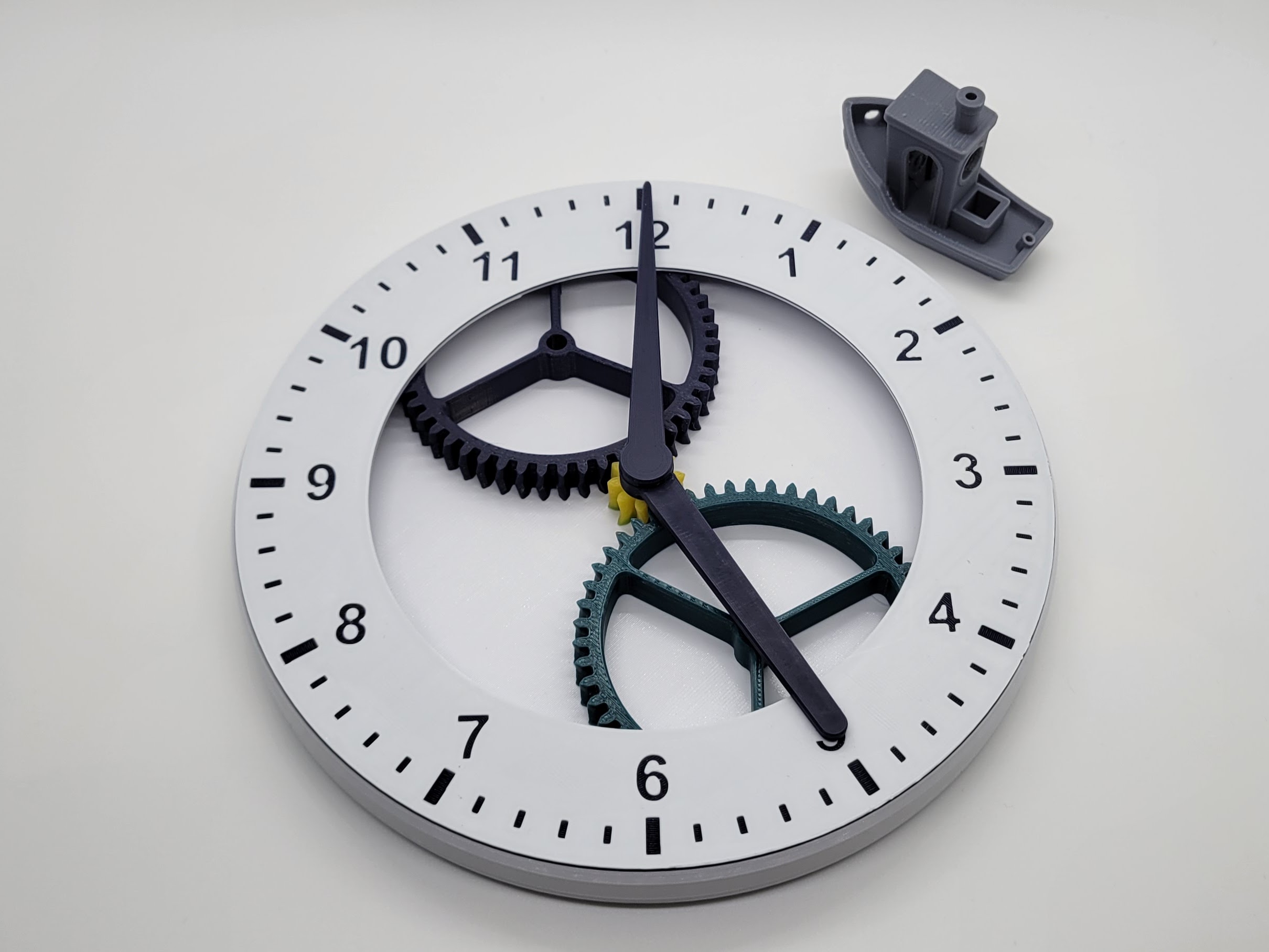 Miniatura 4 do modelo 3D Educational Mechanical Clock