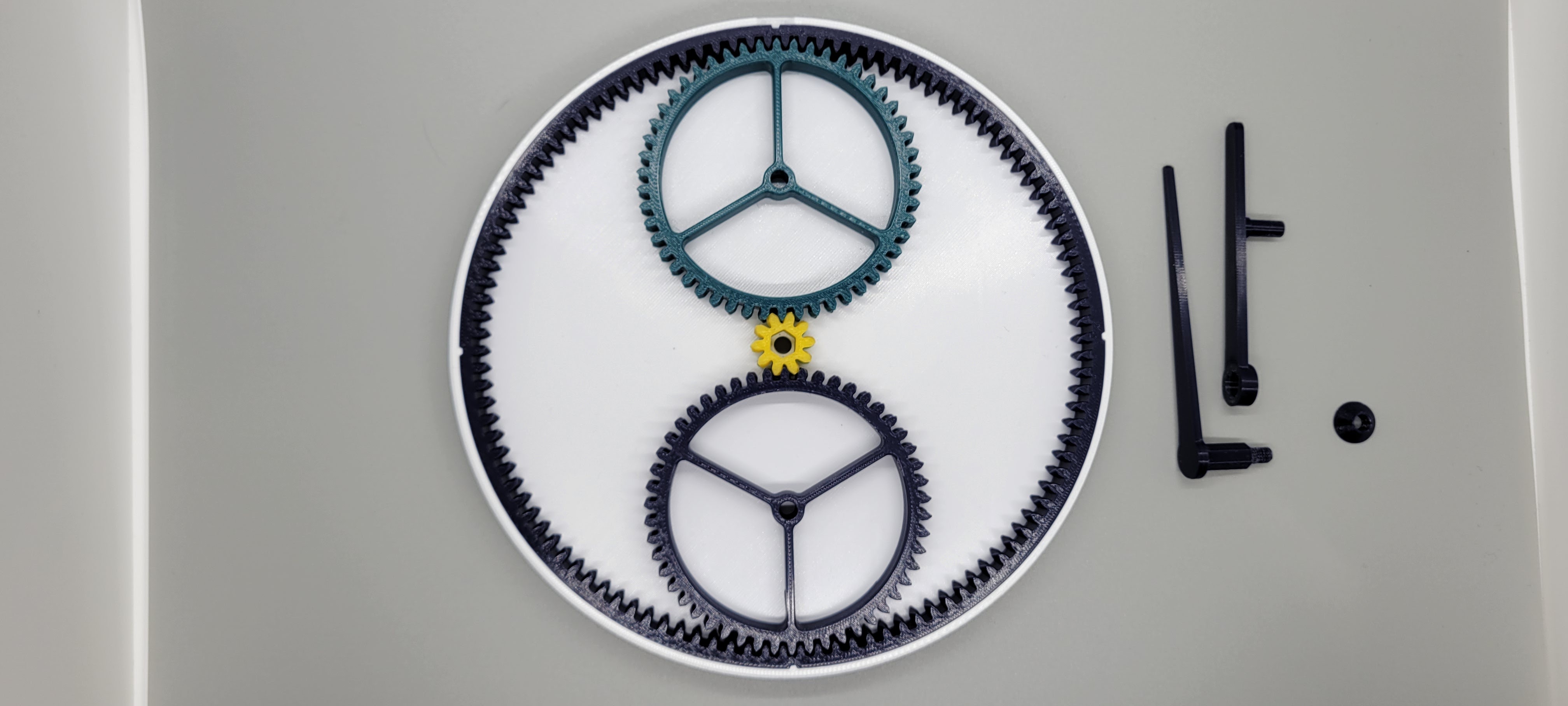Miniatura 8 do modelo 3D Educational Mechanical Clock