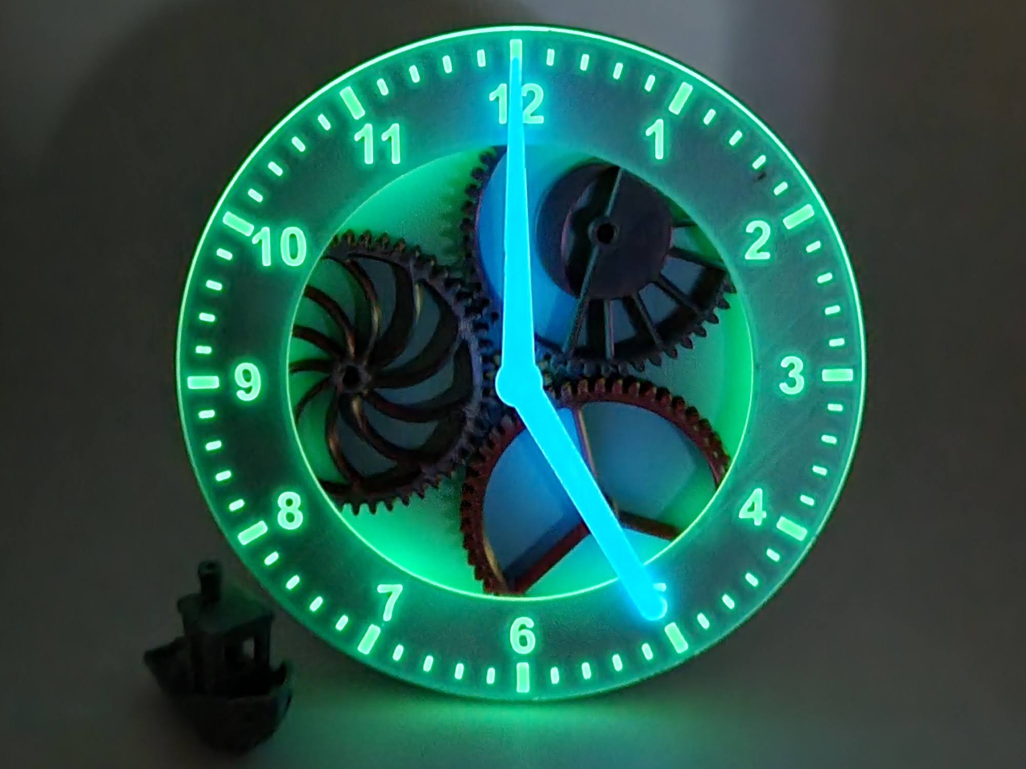Miniatura 3 do modelo 3D Educational Mechanical Clock