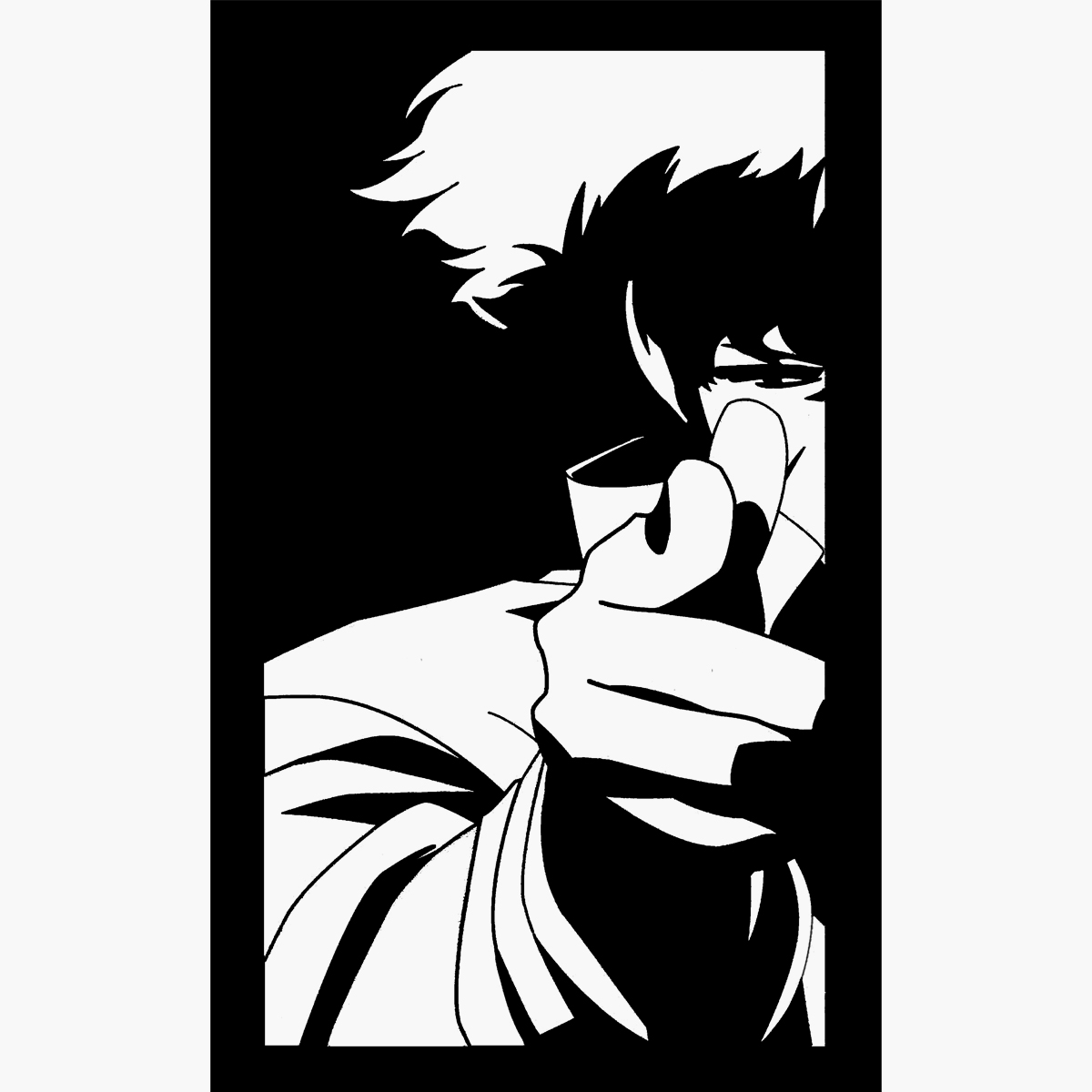 Cowboy Bebop - Spike Spiegel 2d wall art