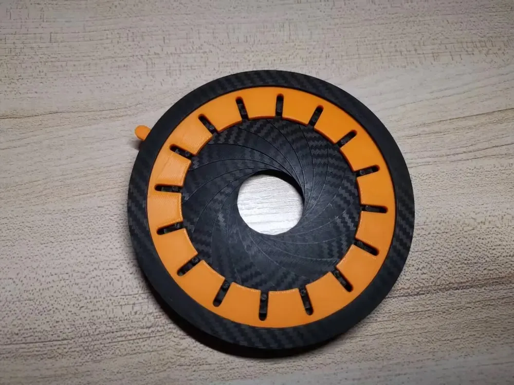 mechanical aperture (no screws) by Jerry Li | Download free STL model ...