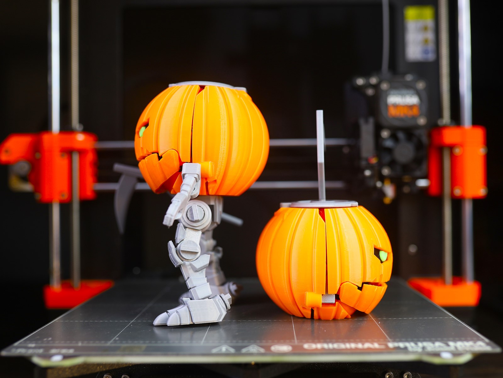 Miniatura 9 do modelo 3D Transformable Robo Pumpkin