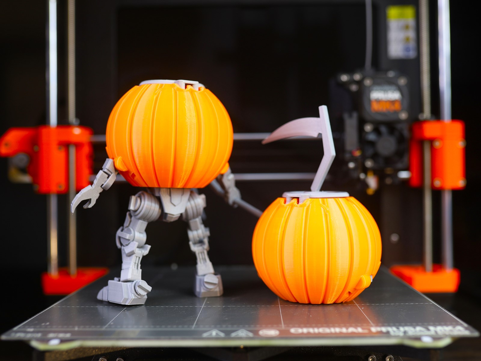 Miniatura 10 do modelo 3D Transformable Robo Pumpkin