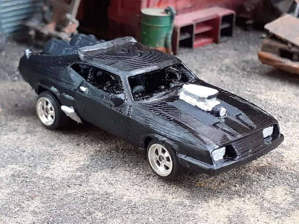 Mad Max Interceptor V8 Ford Falcon Gaslands by Marcus (MV