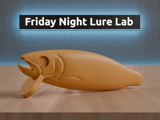 5 cm Trout Lure by Hassan Saleh | Download free STL model | Printables.com
