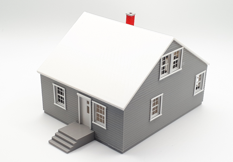 HO Scale Canadian Wartime Home