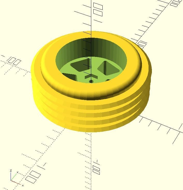 Ice Wheels for R/C Buggy - Front