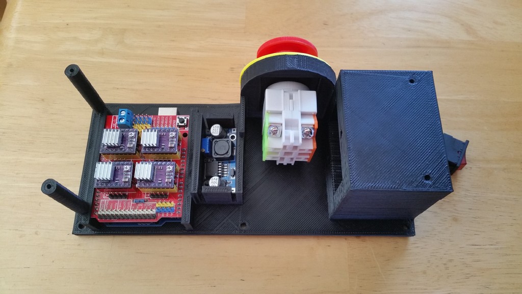 Arduino CNC Shield v3.0 PiggyBack Enclosure