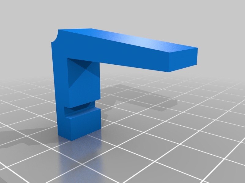 Miniatura 3 do modelo 3D Right Angle Clothes Pin