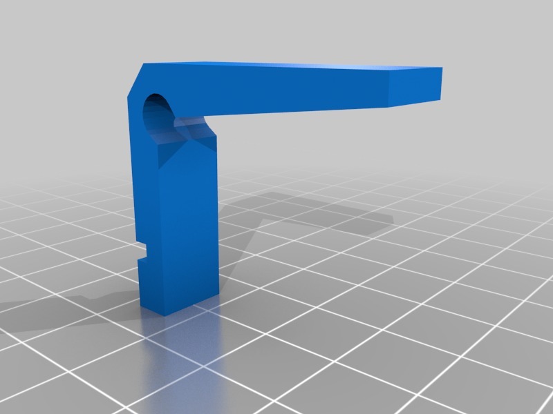 Miniatura 4 do modelo 3D Right Angle Clothes Pin