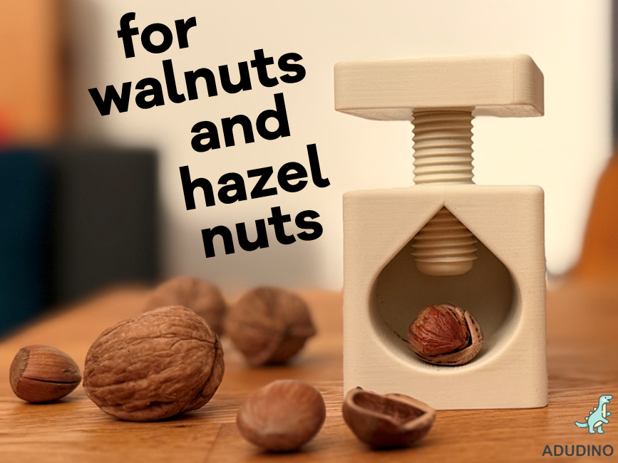Miniatura 2 do modelo 3D Nutcracker - Hazelnut Walnut Nut Cracker