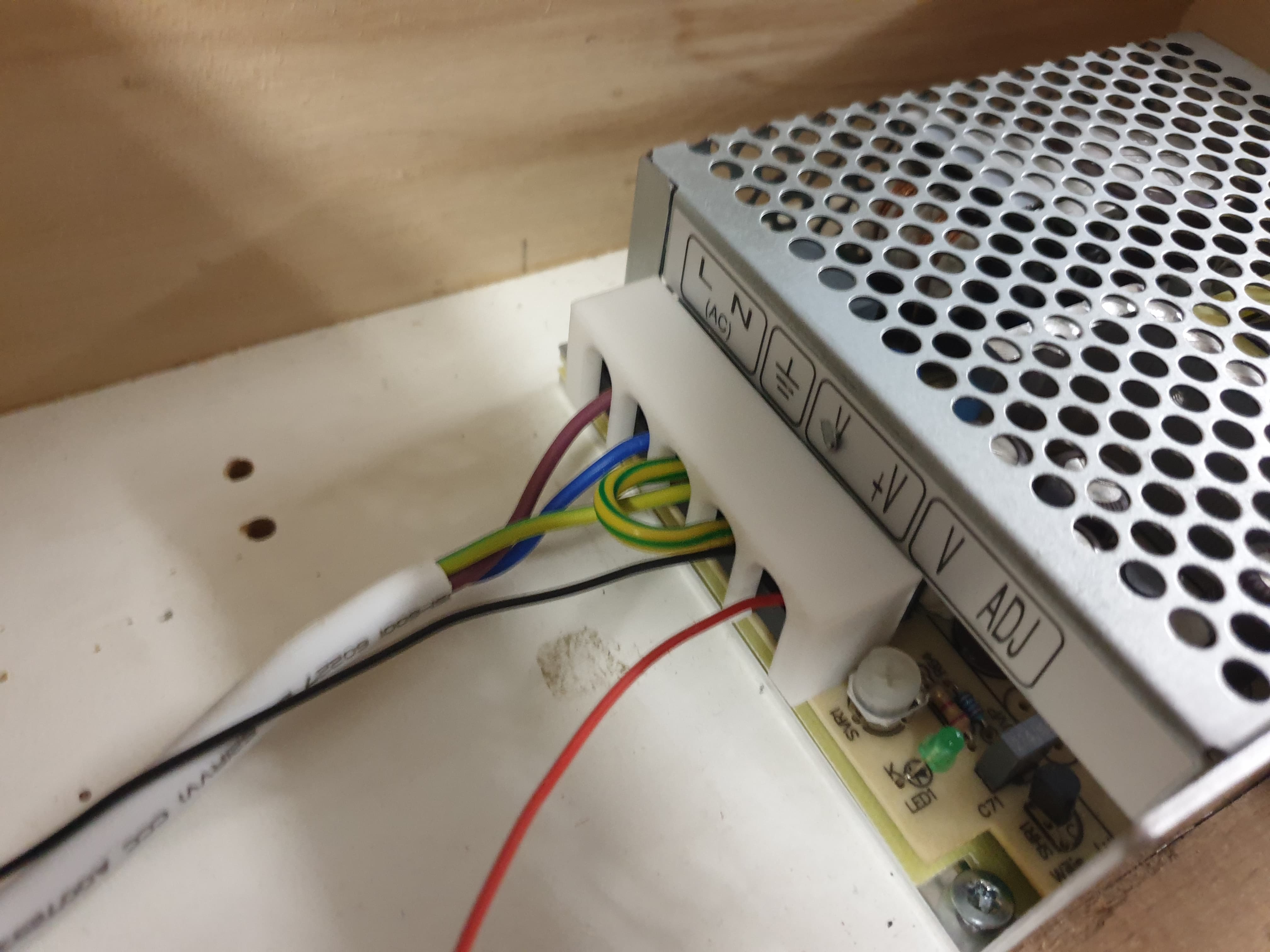 Alimentation terminal protection