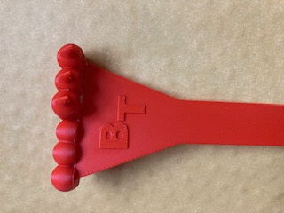 Miniatura 3 do modelo 3D Tiger claws bookmark