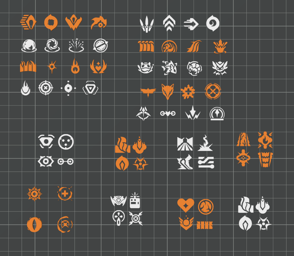Valorant Keycaps Icons / Abilities (Print and Glue)