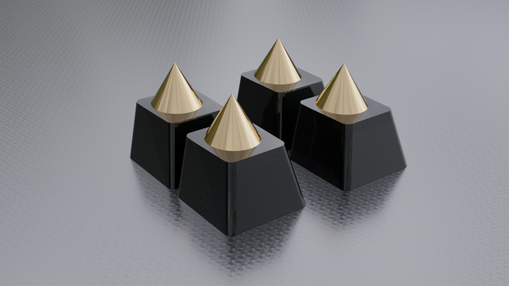 Stabbing Keycaps (Pointy, Spiky) - Perfect prank for coworkers and family