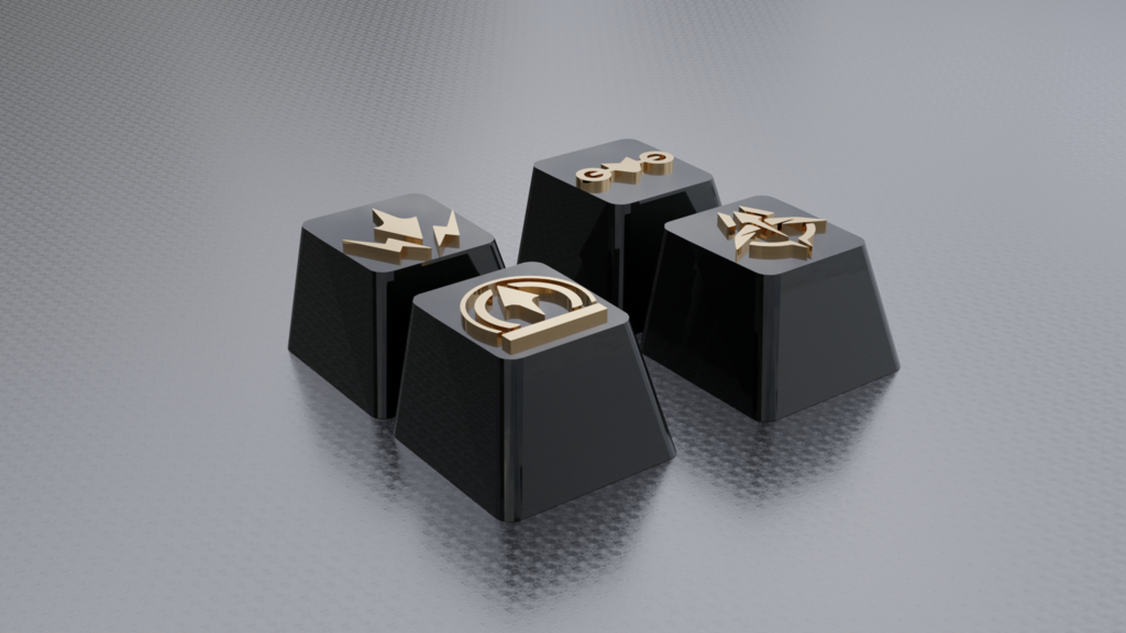 Sova Keycaps Valorant (Multiple Designs - Variations) Bundle