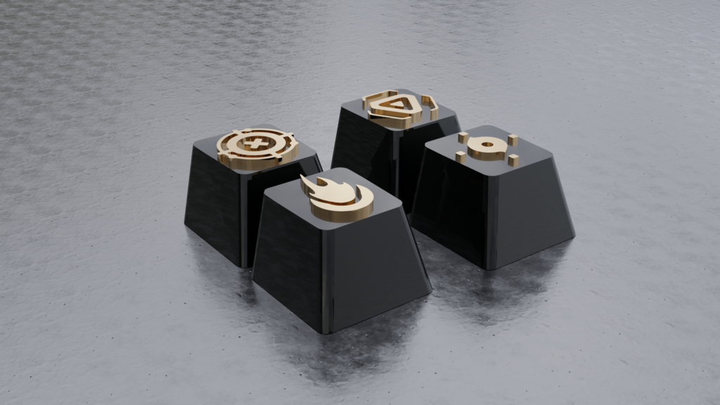 Brimstone Keycaps Valorant (Multiple Designs - Variations) Bundle