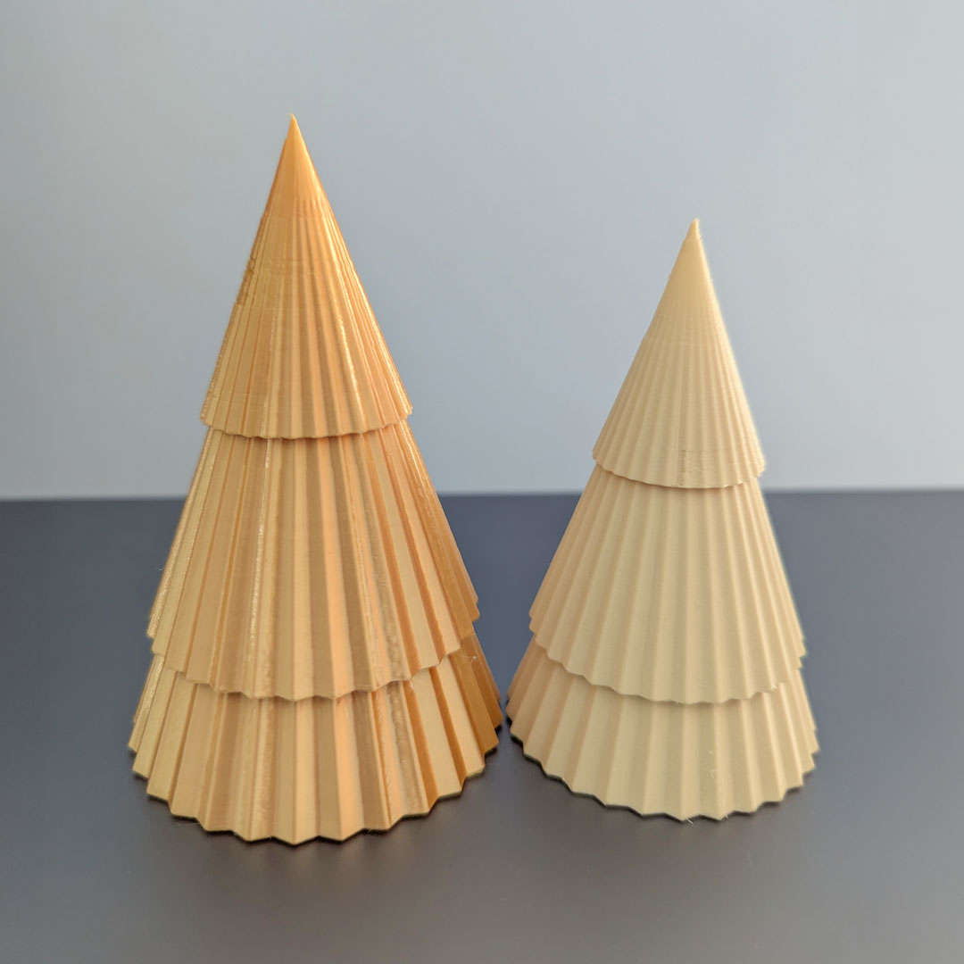 Modern Christmas Tree Ornament – Stackable Design