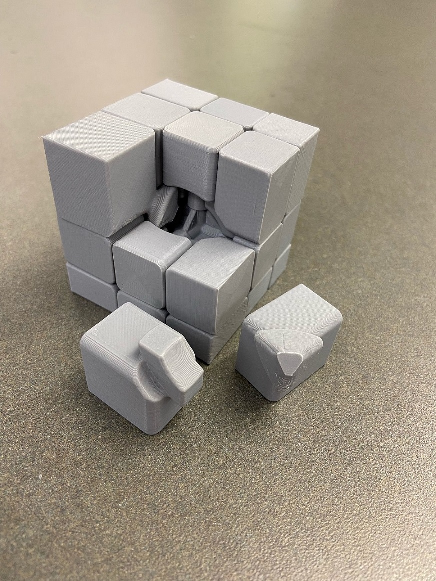 Miniatura 5 do modelo 3D 3x3 Mirror Cube