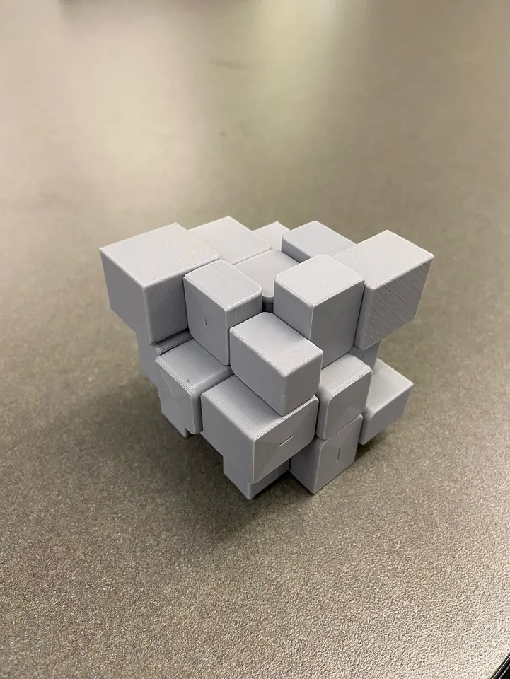 Free STL file Rubik's cube Mirror - Replacement corners 🪞・3D