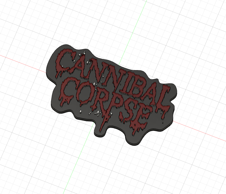 Cannibal Corpse Fridge Magnet
