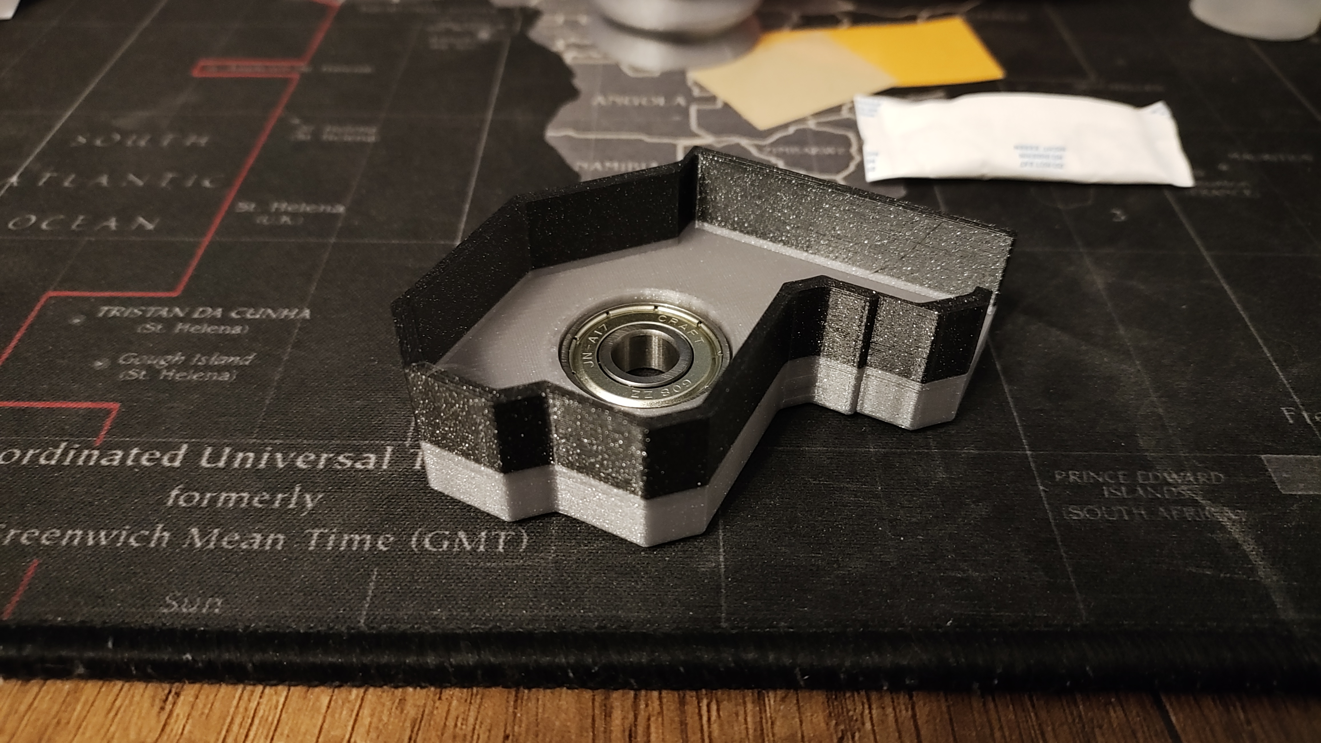 Prusa MK4S Adapter with 608zz bearing for filament runner