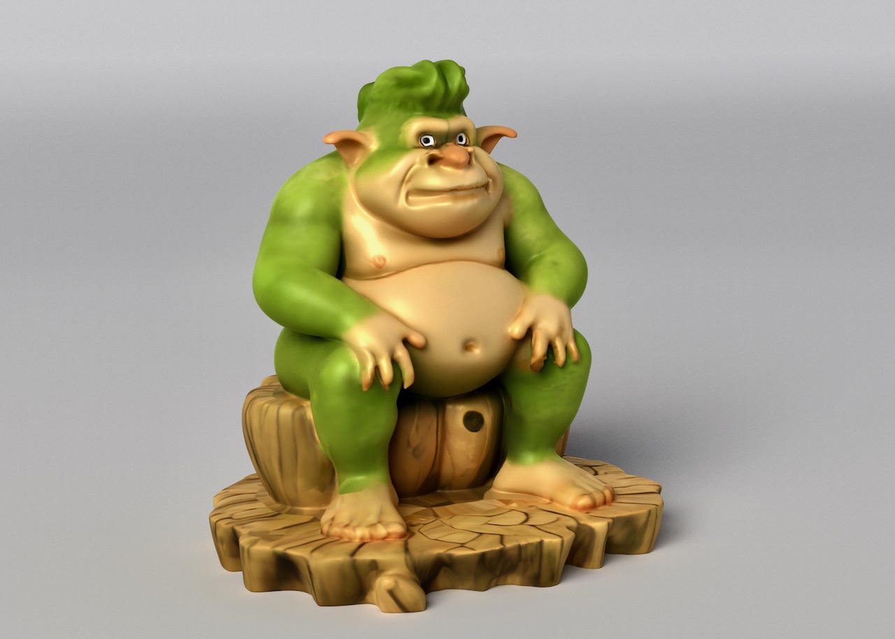 Ogre Troll by SteedMaker Download free STL model