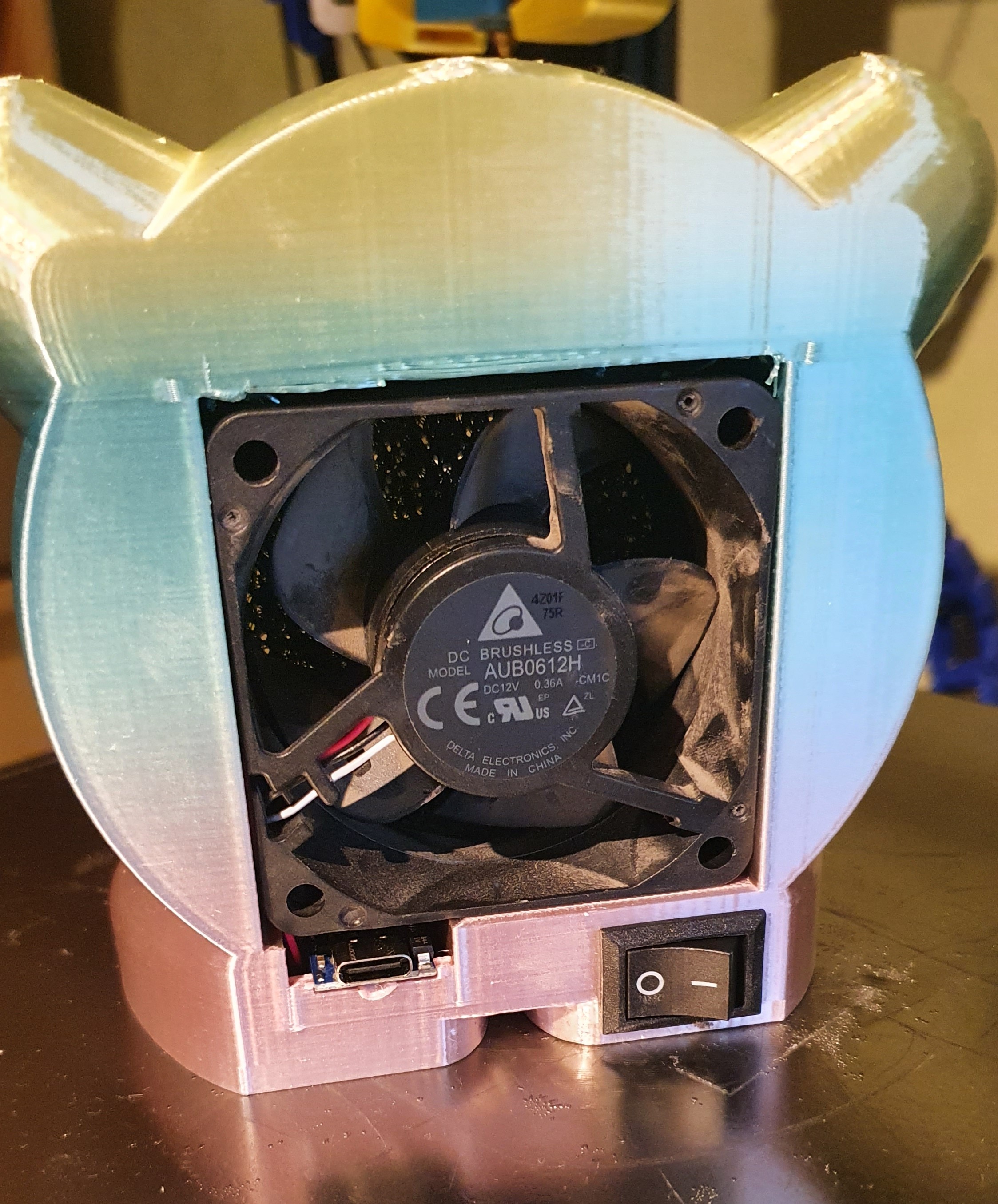 Kirby Fume Extractor with USBC (60mm fan) by KnoppersDE Download