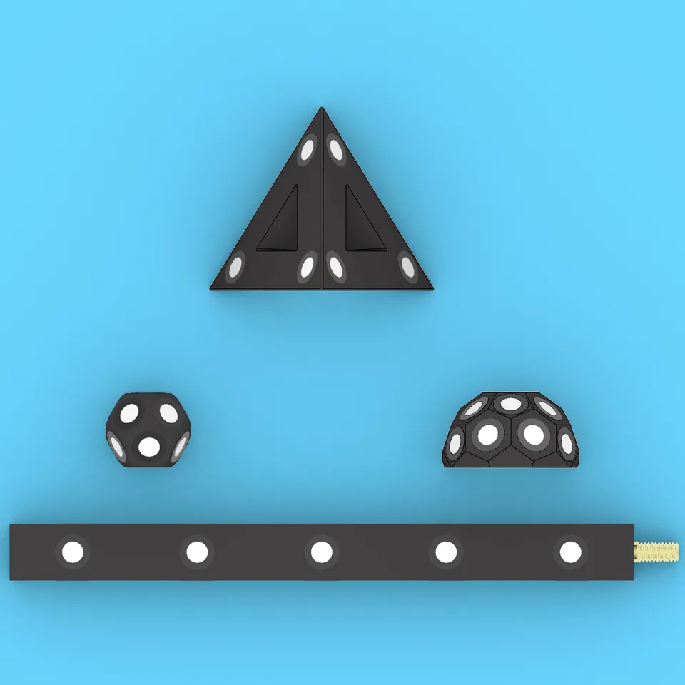 Scanner Marker Block Kit by enque | Download free STL model