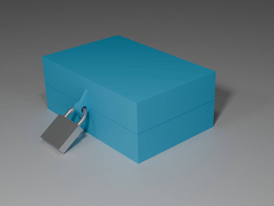 Padlock Chest - PrintInPlace