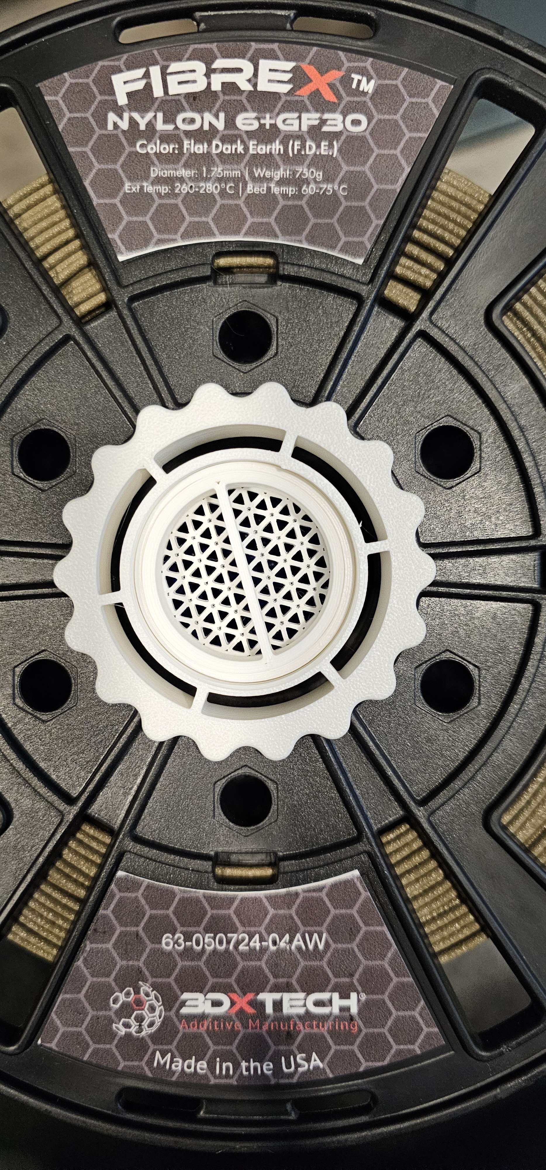 High Airflow Desiccant Holder for Spools - 3DXTech