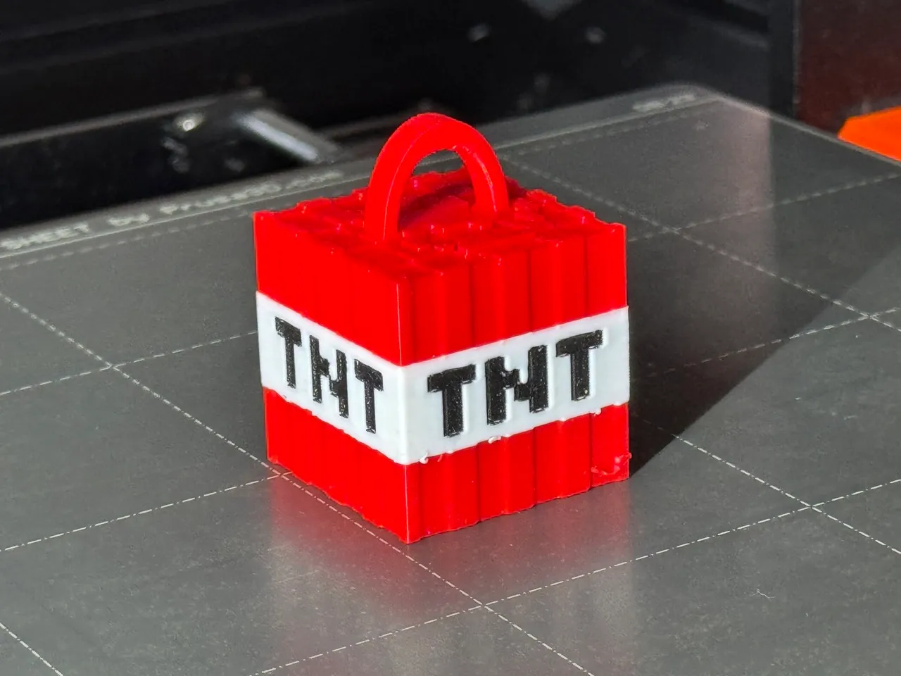 Minecraft TNT Christmas tree ornament by Alex_NL | Download free