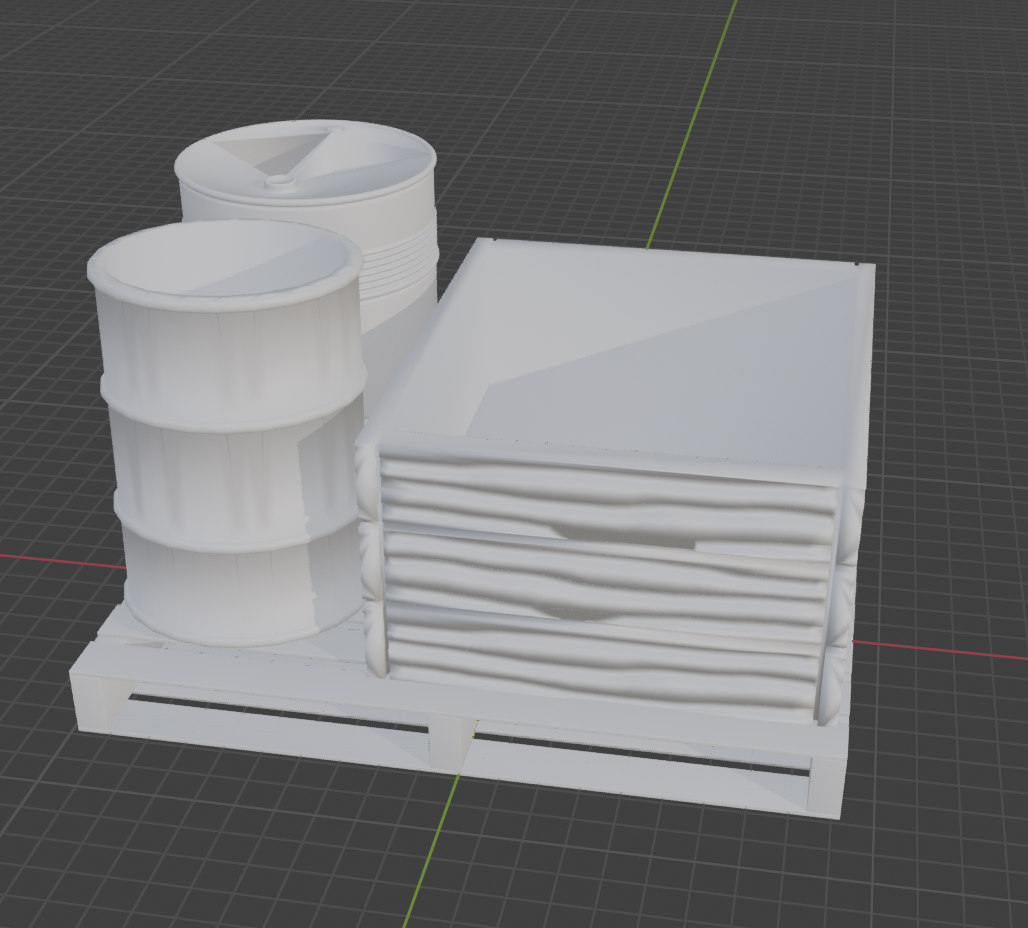 Oil barrel stationary holder