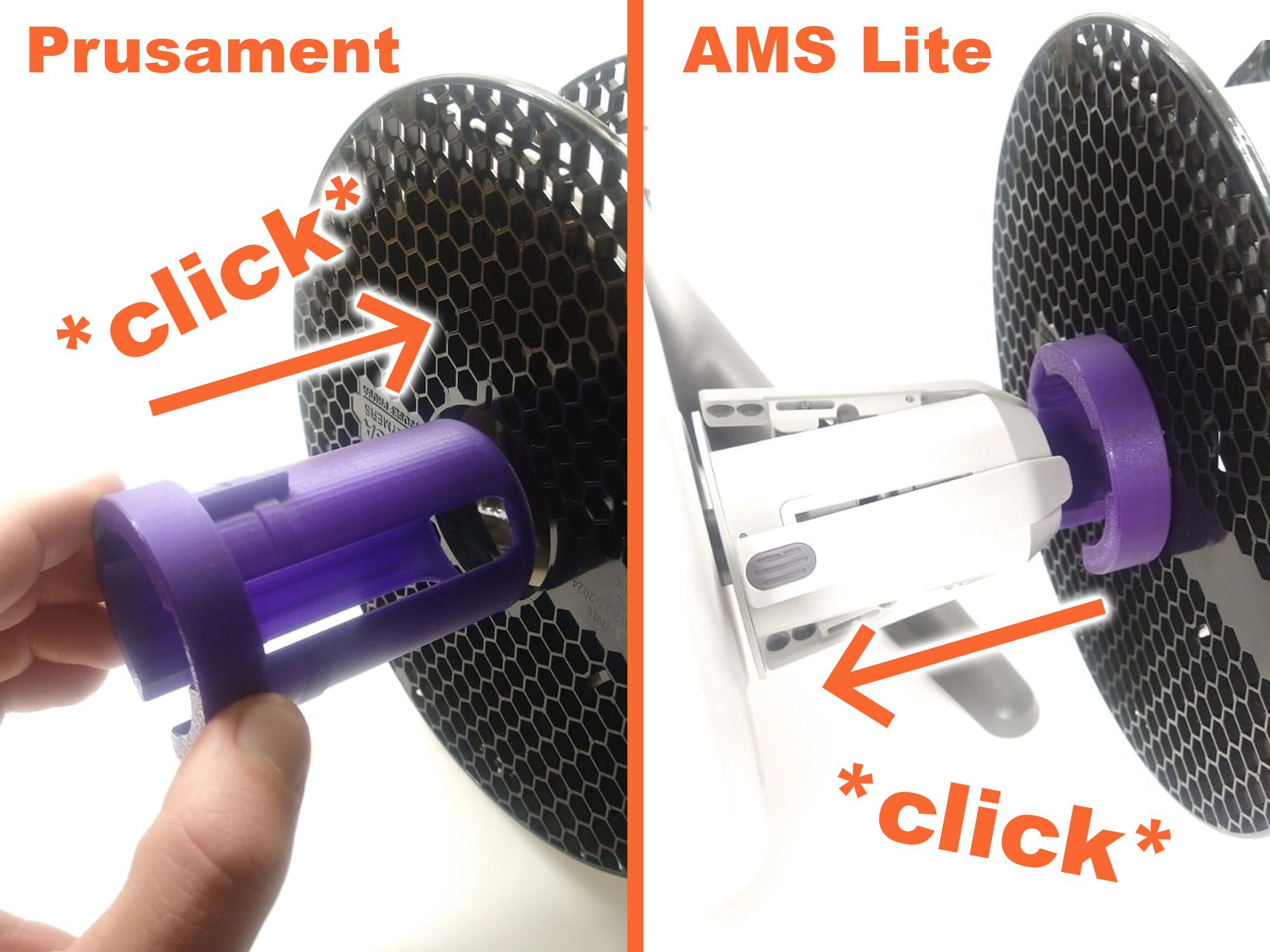 The Best Prusament AMS-Lite adapter