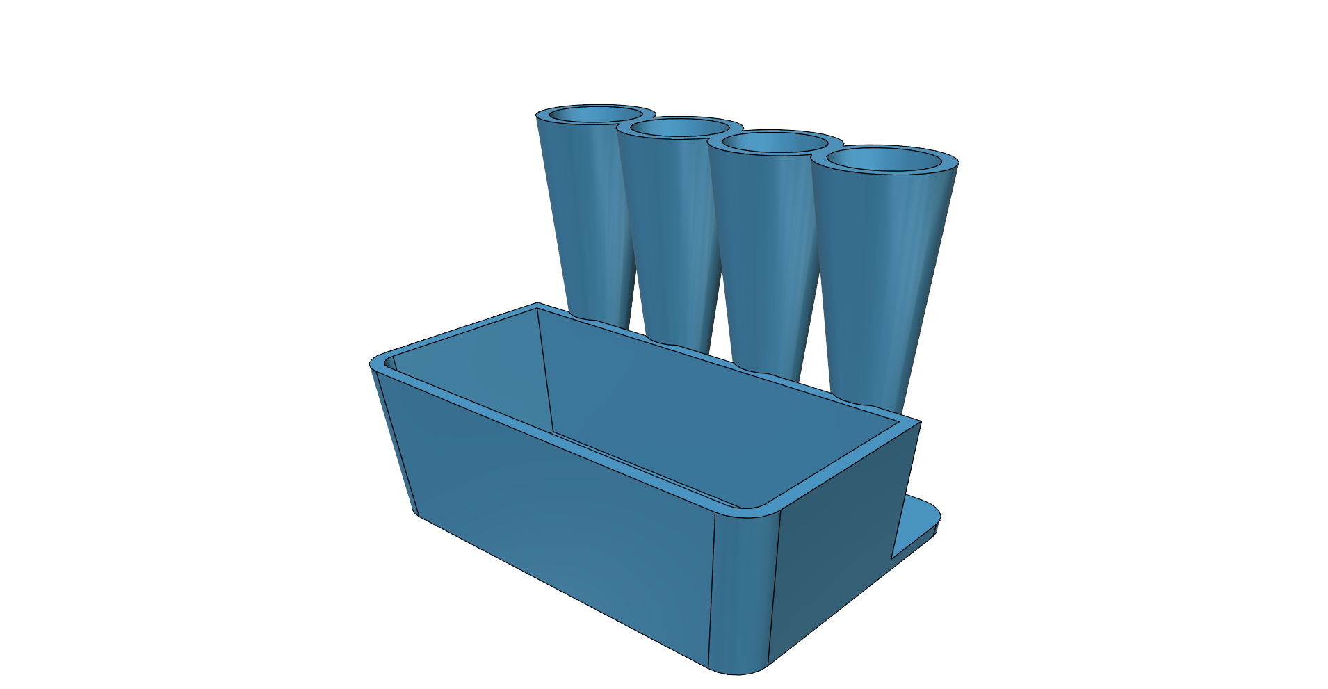 Mini small Pencil Holder pencils holder Pencil Stand pencils stand Pen Holder pens holder pen stand pens stand easy print without support