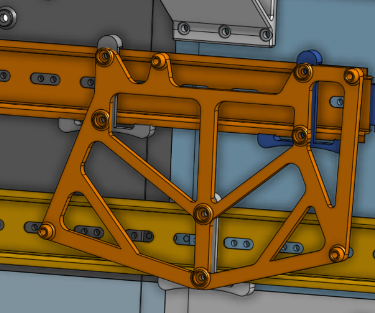 BTT Manta M4P  mount for Ender3 NG1.2