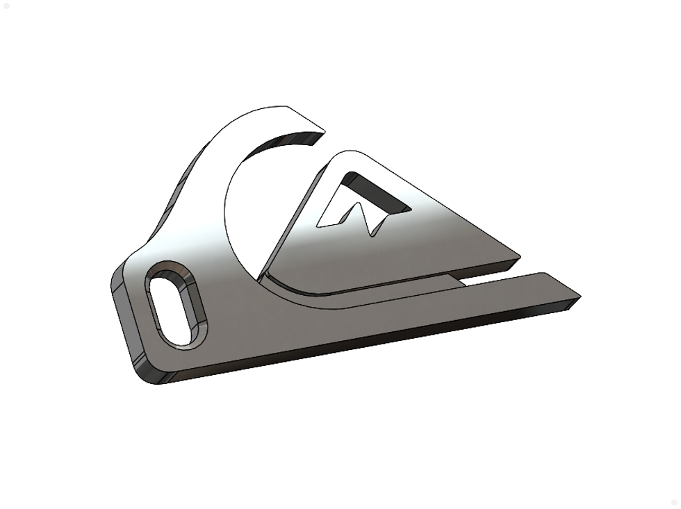 Quicksilver key holder (+DXF)