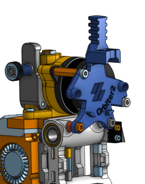 EBB36 - Orbiter2.0 mount for the Ender3 NG 1.2 toolhead