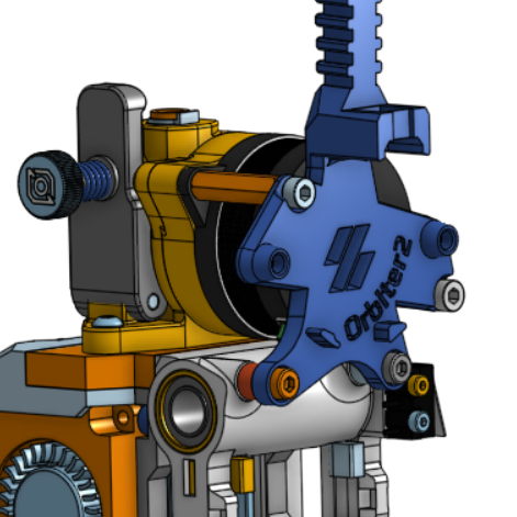 EBB36 - Orbiter2.0 mount for the Ender3 NG 1.2 toolhead by OBqt
