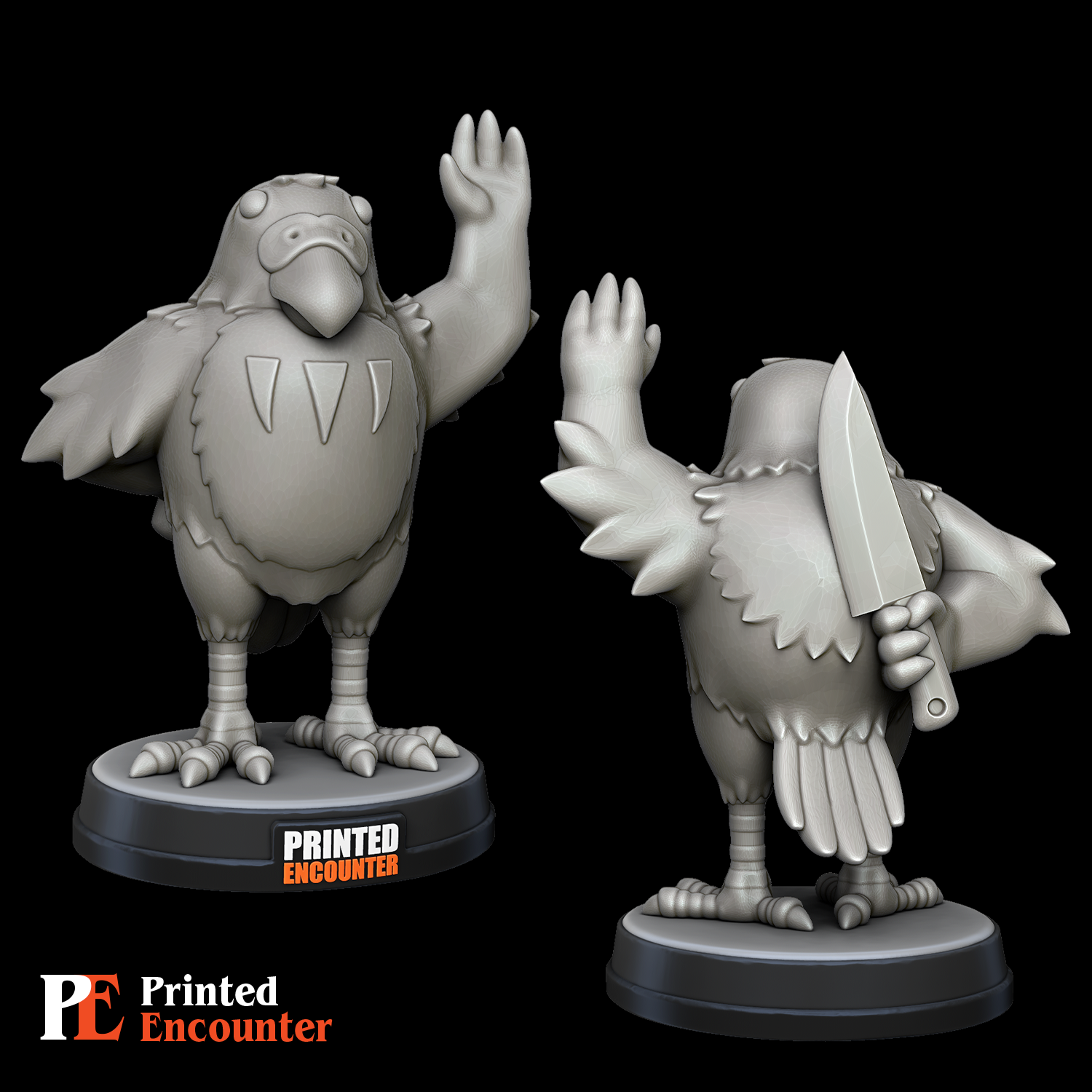 Miniatura 2 do modelo 3D Friendly Parakeet