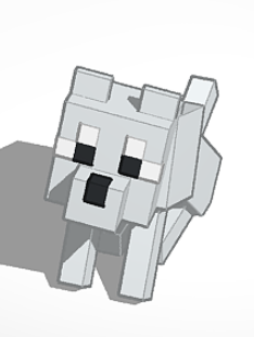 Minecraft wolf